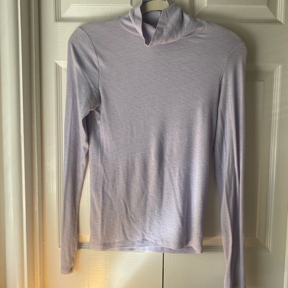 Aerie real soft lavender turtle neck - Picture 2 of 3
